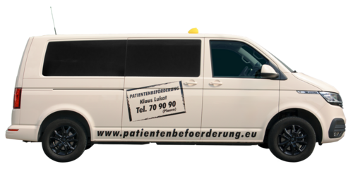 VW Bus T6 • 2 Rollstuhlplätze • 6 Sitzplätze • mit Auffahrrampe