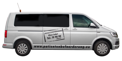 VW Bus T6 • 2 Rollstuhlplätze • 6 Sitzplätze • mit Auffahrrampe