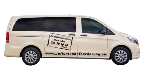 Mercedes Vito • 1 Rollstuhlplatz • 4 Sitzplätze • elektrische Auffahrrampe